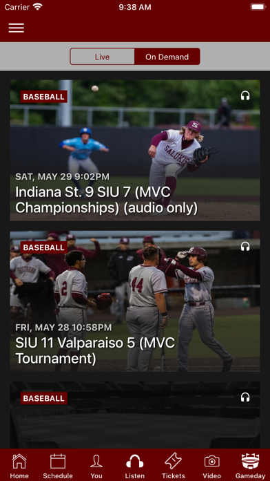SIU Salukis Screenshot