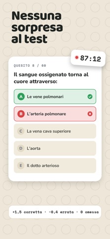 Test Professioni Sanitarie 26 iPhone screenshot