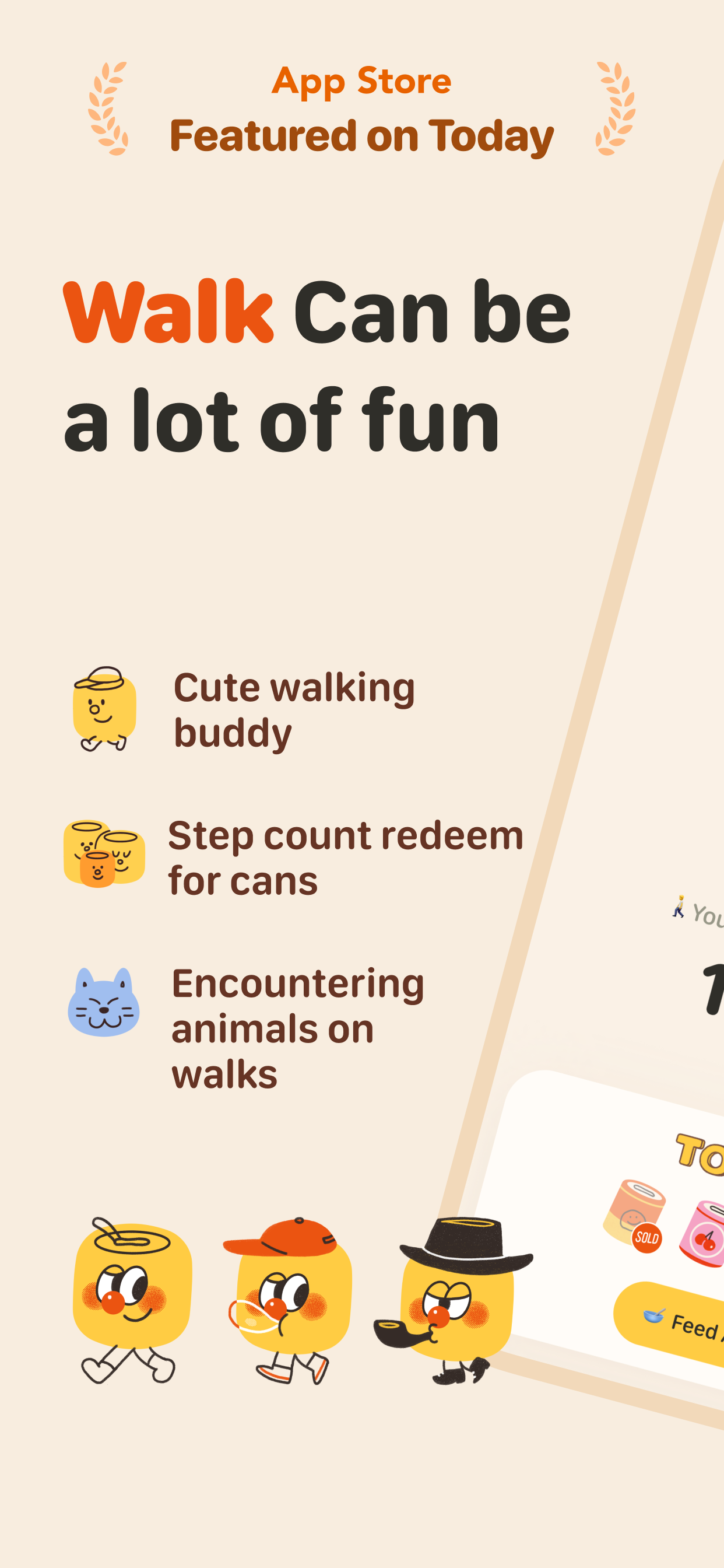CanGoGo - Walking app