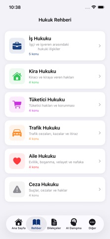Hukuk Asistanı screenshot