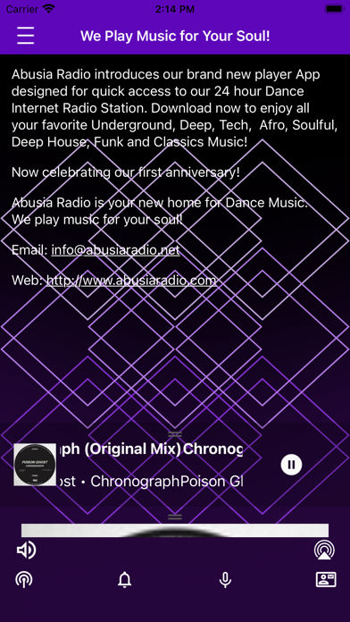Screenshot #3 pour Abusia Radio Player