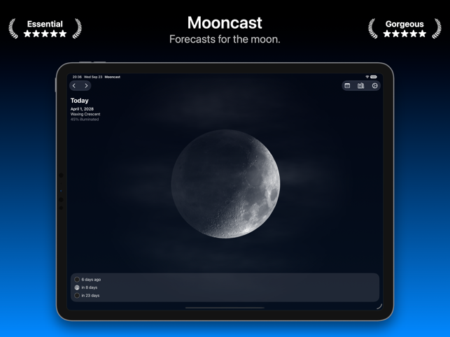 Mooncast Screenshot