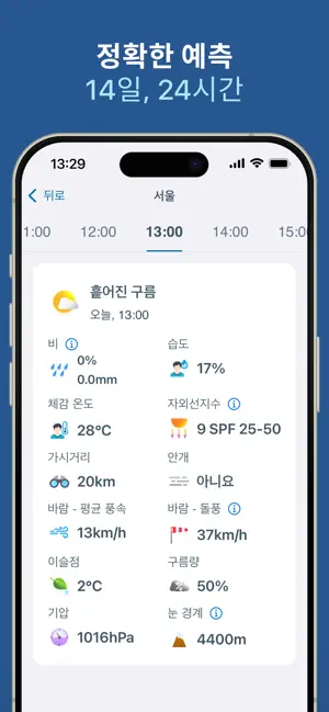 기상 레이더 - Meteored iPhone screenshot 3