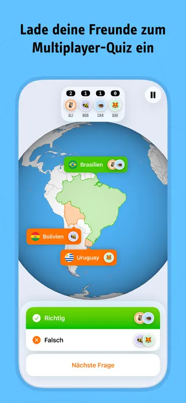 geotrainer: Geografie-Quiz screenshot 4 of 10