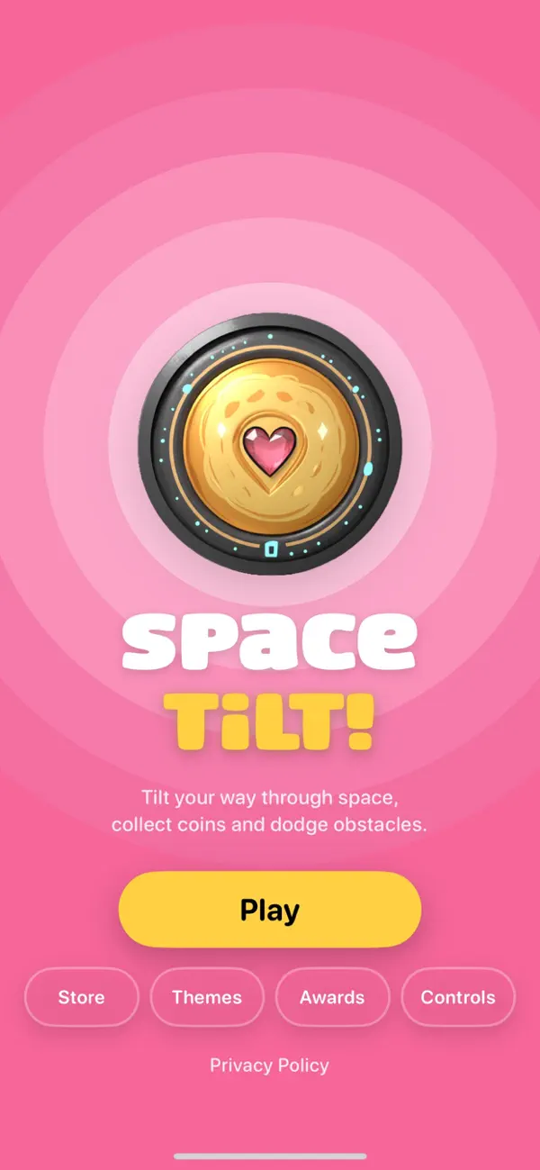 #3. Space Tilt Adventure (iOS) By: Ibrahim Boona