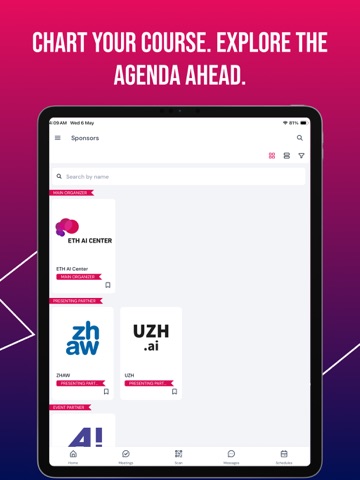 AI+X Summit iPad screenshot