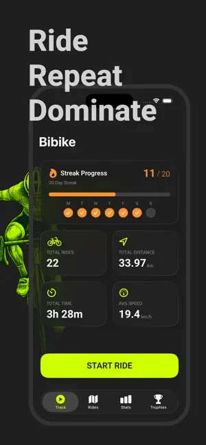 Bibike: Bicycle Journey screenshot 1