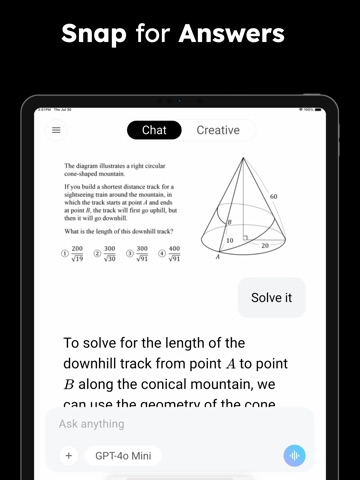 AI Assistant ~ iPad screenshot