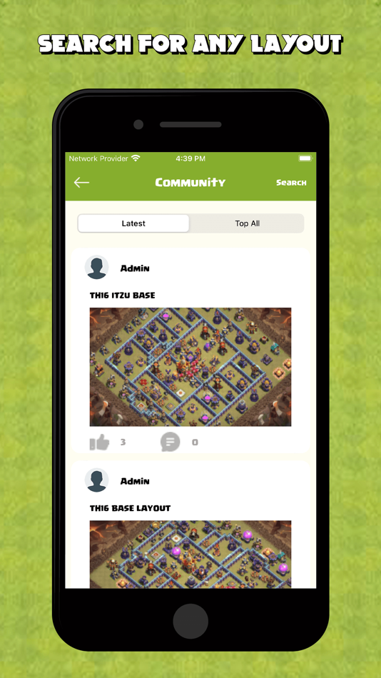 #5. Map Layout for Clash of Clans (iOS) 由: Marcos Roy