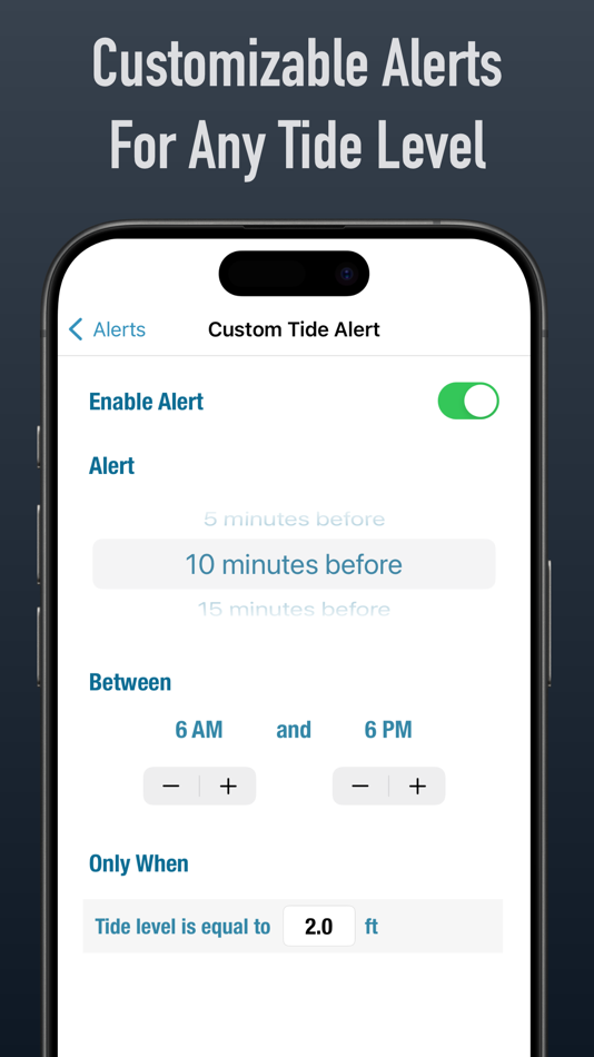 #8. Tide Alert (NOAA) - Tide Chart (macOS) 由: Rivolu LLC