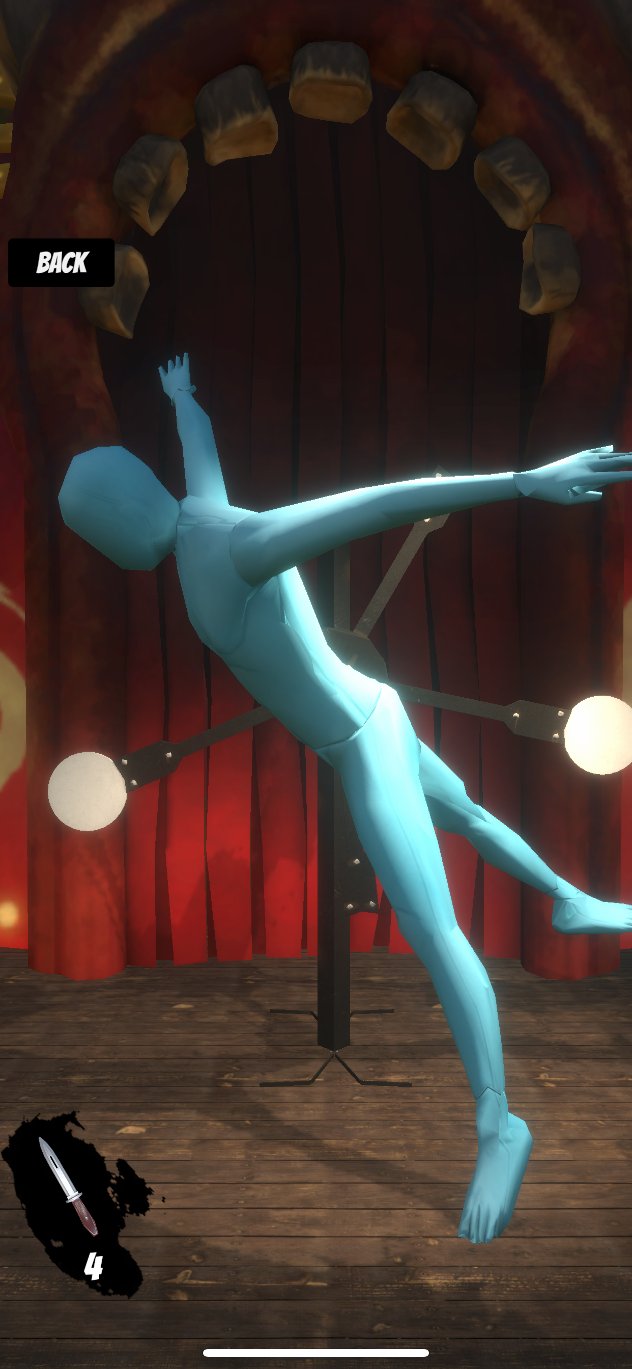 Knife Throwing Circus Horror screenshot 2