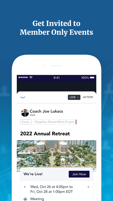 Magellan Network/Mastermind iPhone screenshot 2 - Business app