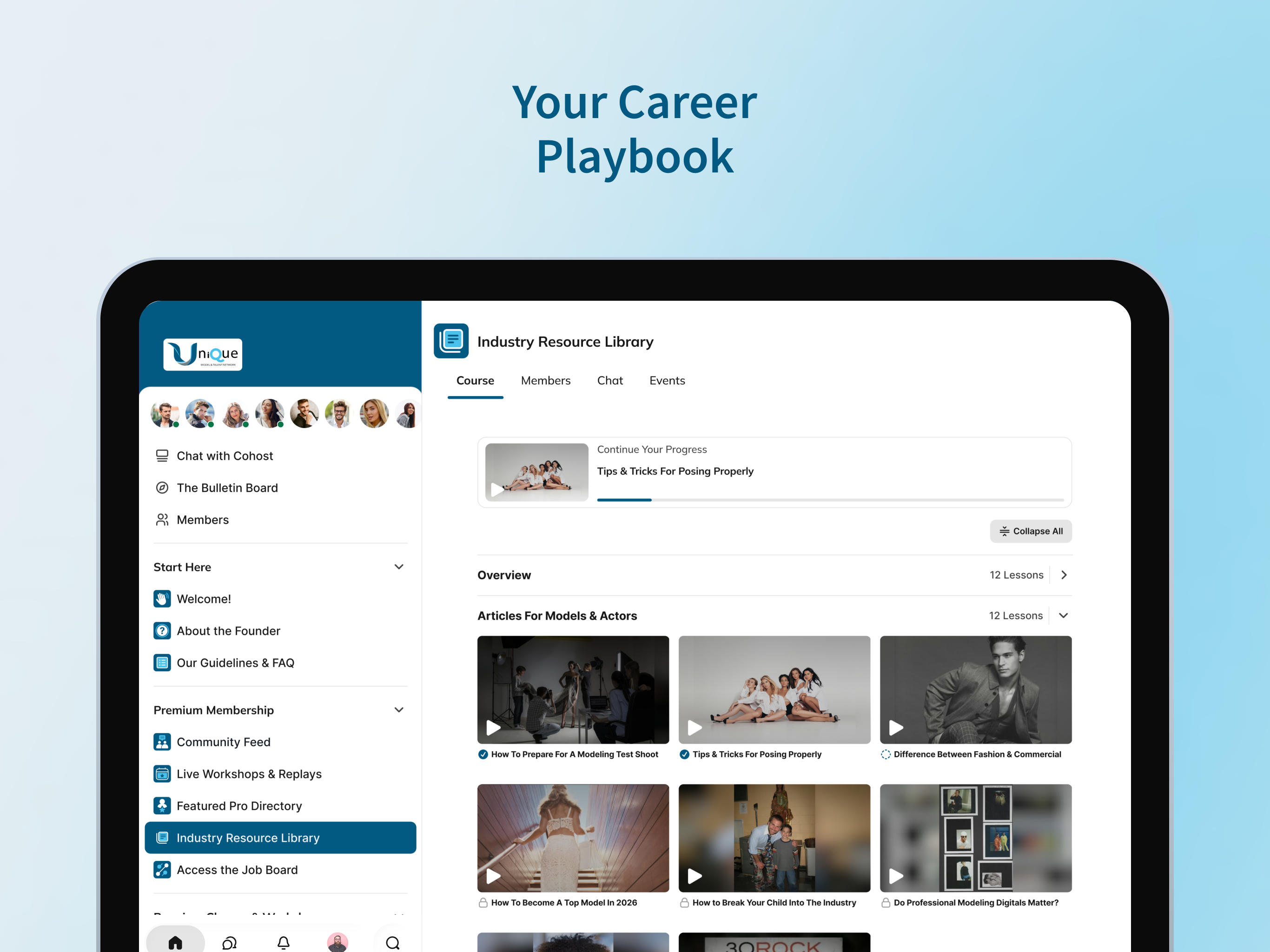 Unique Model & Talent Network screenshot 9