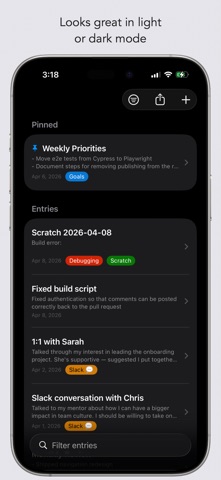 Chronicle - Work Journal Screenshot 4 of 4