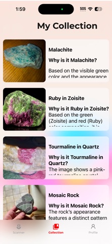 Rock Identifier: RockQuest screenshot