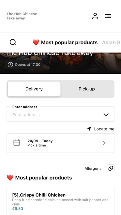 The Hub Chinese Take away