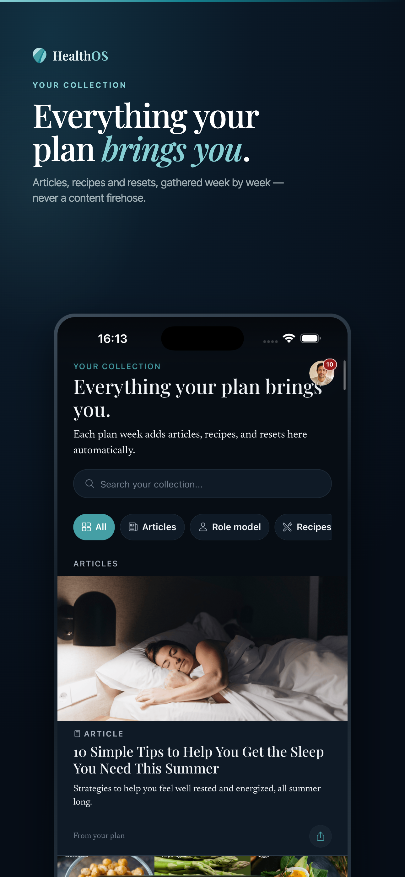 Thrive HealthOS screenshot 2