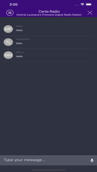 Cenla Radio Screenshot