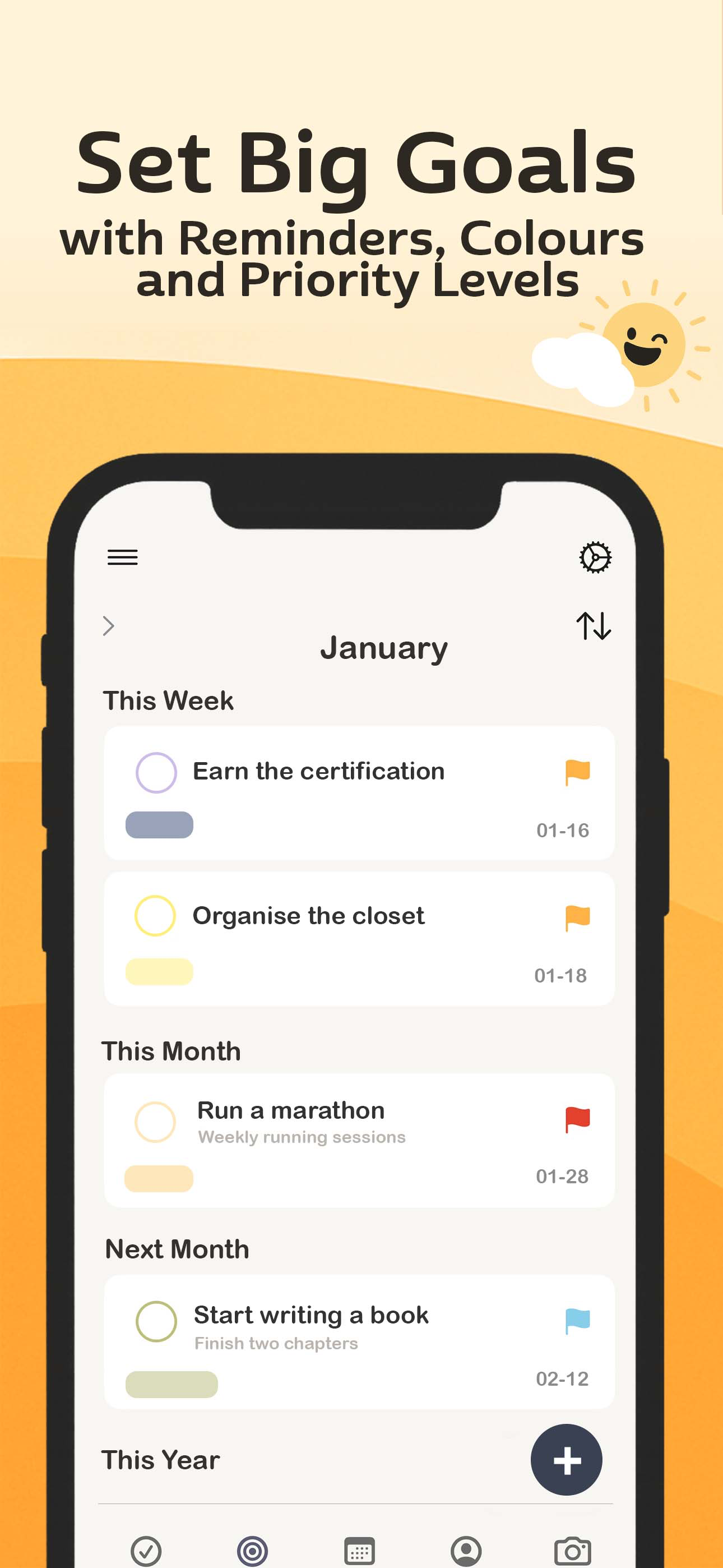 Dawn - Goal & Habit Tracker