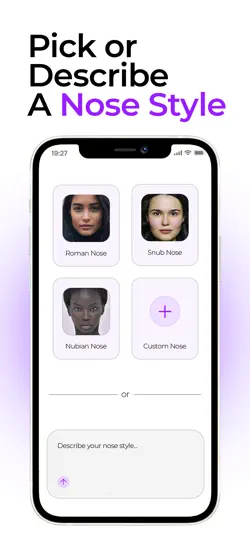 Captura de pantalla de Rhinoplasty AI | ProNose AI en iPhone 4