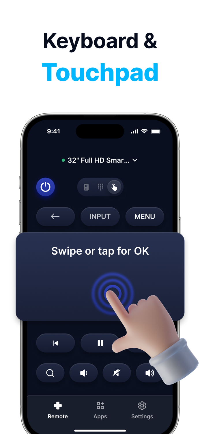 Remote for Sam Smart TVs