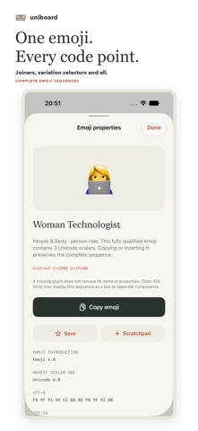 Uniboard: Unicode Keyboard screenshot 3