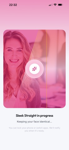 Coify: AI Hairstyle Try-On iPhone screenshot