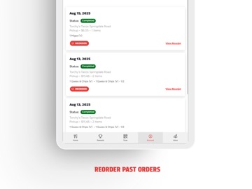Torchy's Tacos iPad screenshot