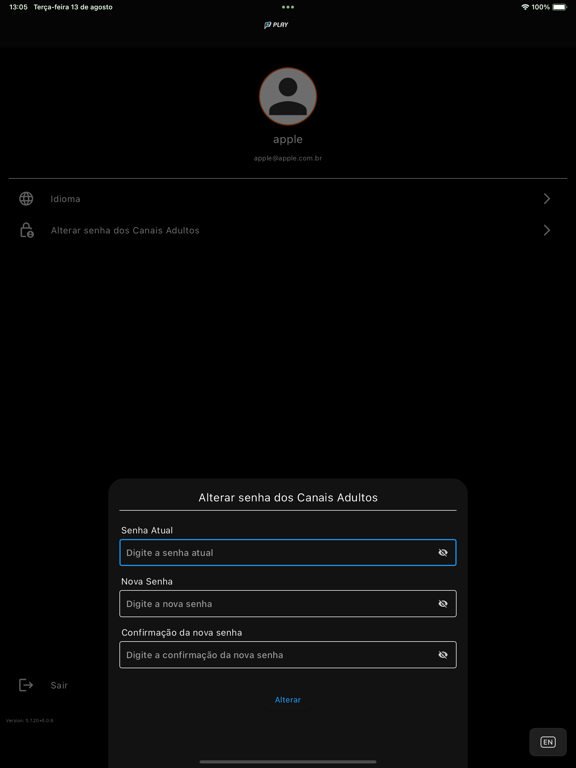 PPlay iPad screenshot