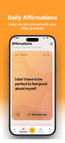Gratitude Journal & Mood Diary screenshot
