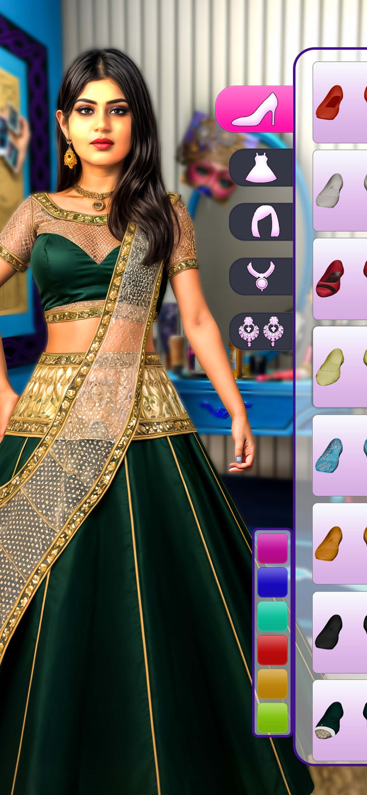 Indian Girl Makeup Salon screenshot 3