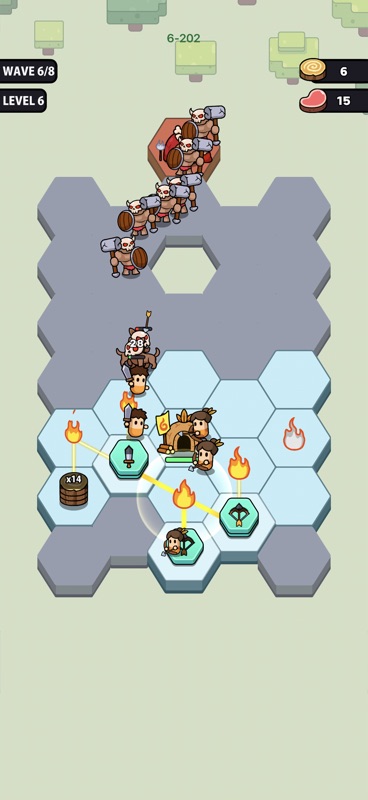 Hex Clash - Merge Battle screenshot 2