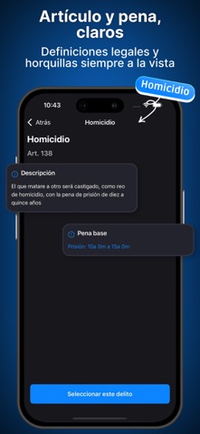 Calculadora de Penas Screenshot 4 of 9