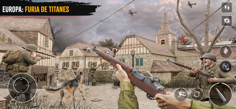 llamada de coraje: WW2 FPS screenshot 4