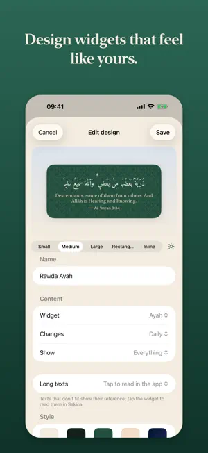 Sakina – Islamic Widgets screenshot 2