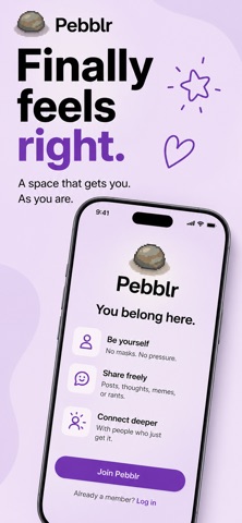 Pebblr screenshot