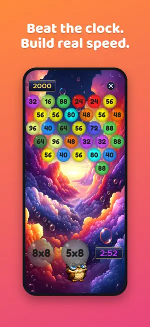 Bubble Tables: Times Tables screenshot 3