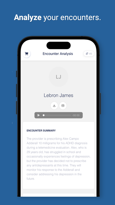 CareVoice AI iPhone screenshot 8 - Medical app