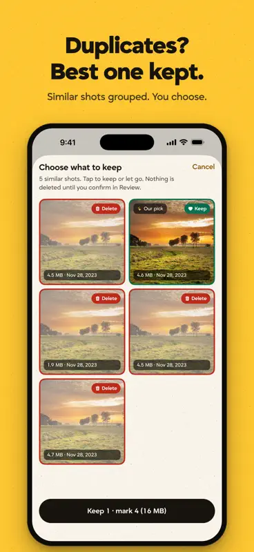 OnceSwipe: Swipe Photo Cleaner screenshot 3 of 7