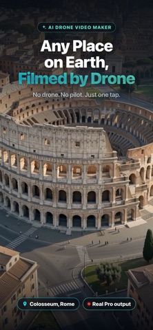 Orbicast: AI Drone Video Maker Screenshot 2 of 6