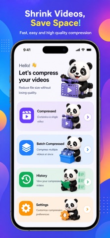 Compress Video – Reduce Size iPhone screenshot