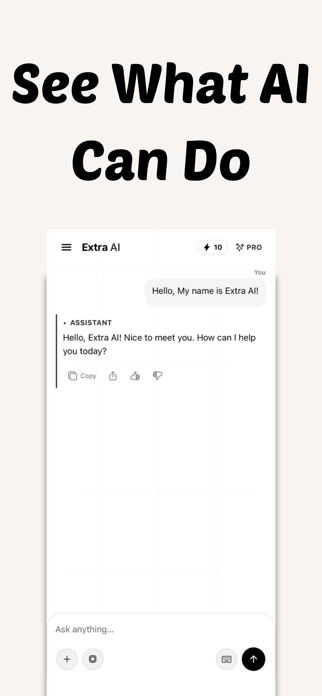 Extra AI - Chat & Assistant Screenshot 3 of 4