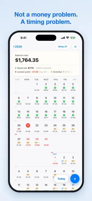 JayCK Flow: Money Calendar screenshot 1