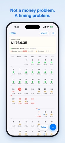 JayCK Flow: Money Calendar Screenshot 1 of 9