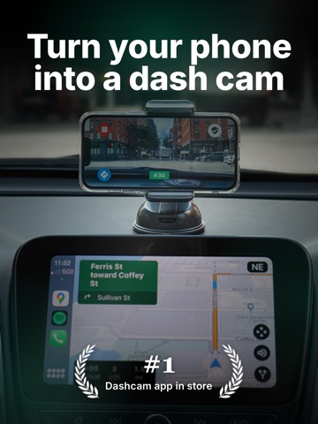 Driver: Driving & Dash Cam App iPad screenshot 1