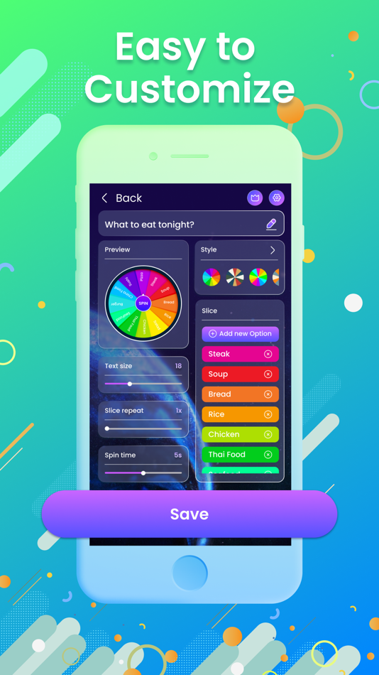 #3. Spin the Wheel: Random Picker+ (iOS) 由: CEM SOFTWARE LTD