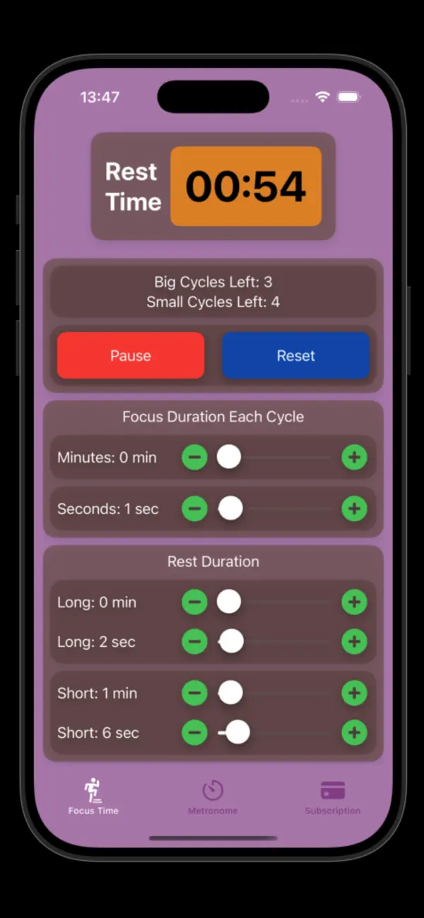 #3. Timer Flow, Focus & Beat Timer (iOS) Podle: DING JIE TSAI
