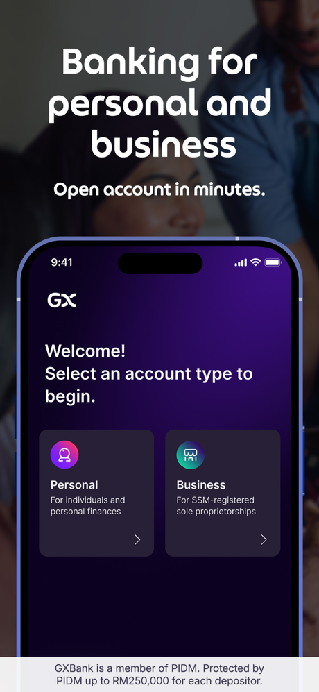 GXBank screenshot 1
