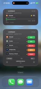 LimitWatch screenshot