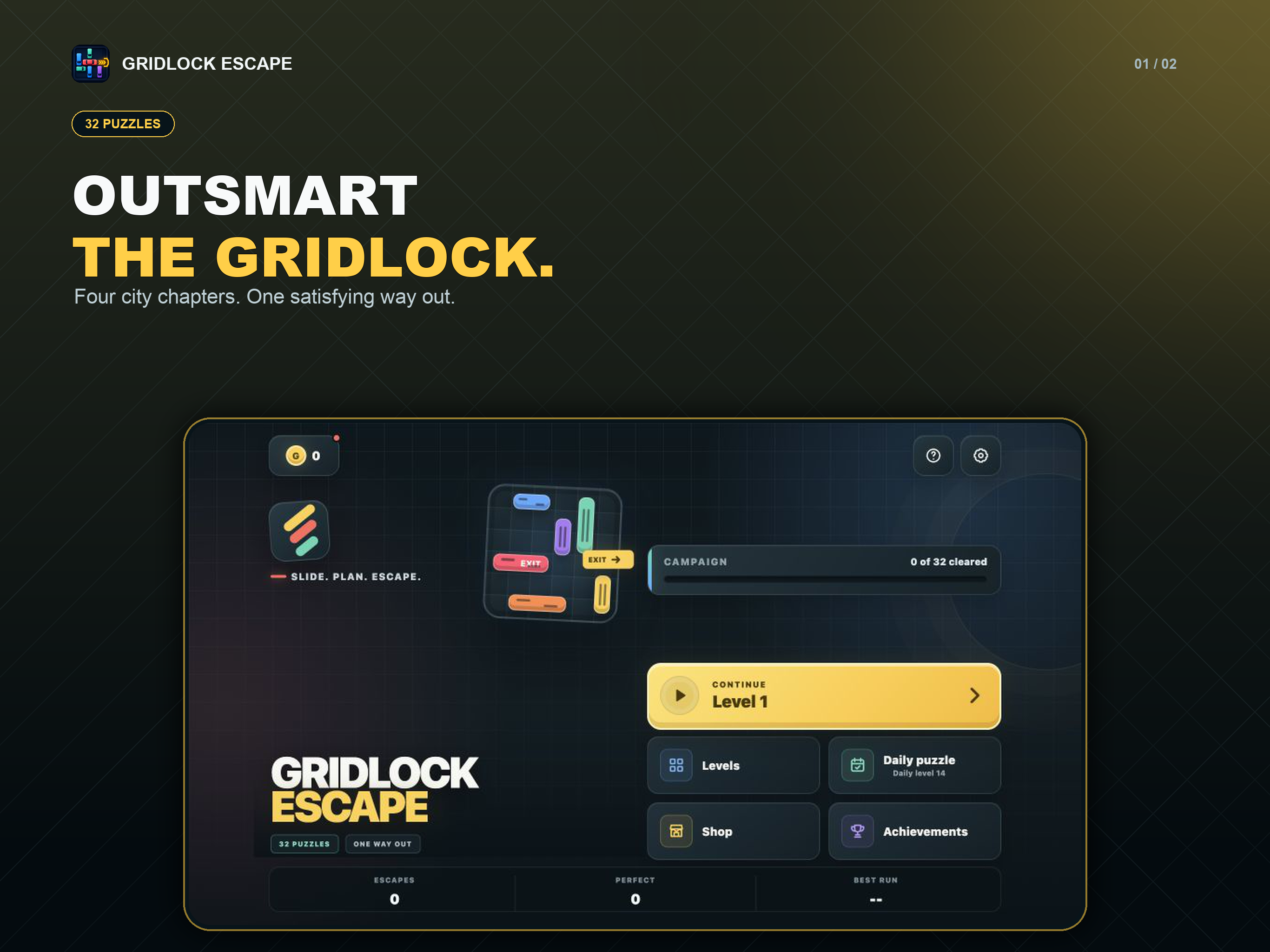 Gridlock Escape screenshot 7